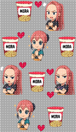 Keychain sticker-Y 1207